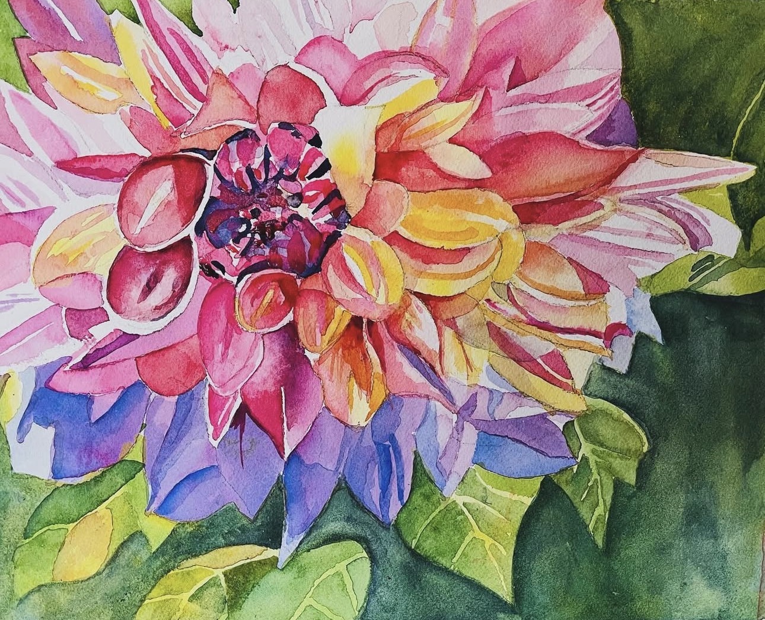 Watercolour painting by Marnie Jean